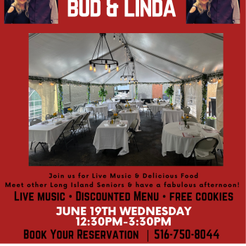 Seniors Live Music Lunch with Bud & Linda